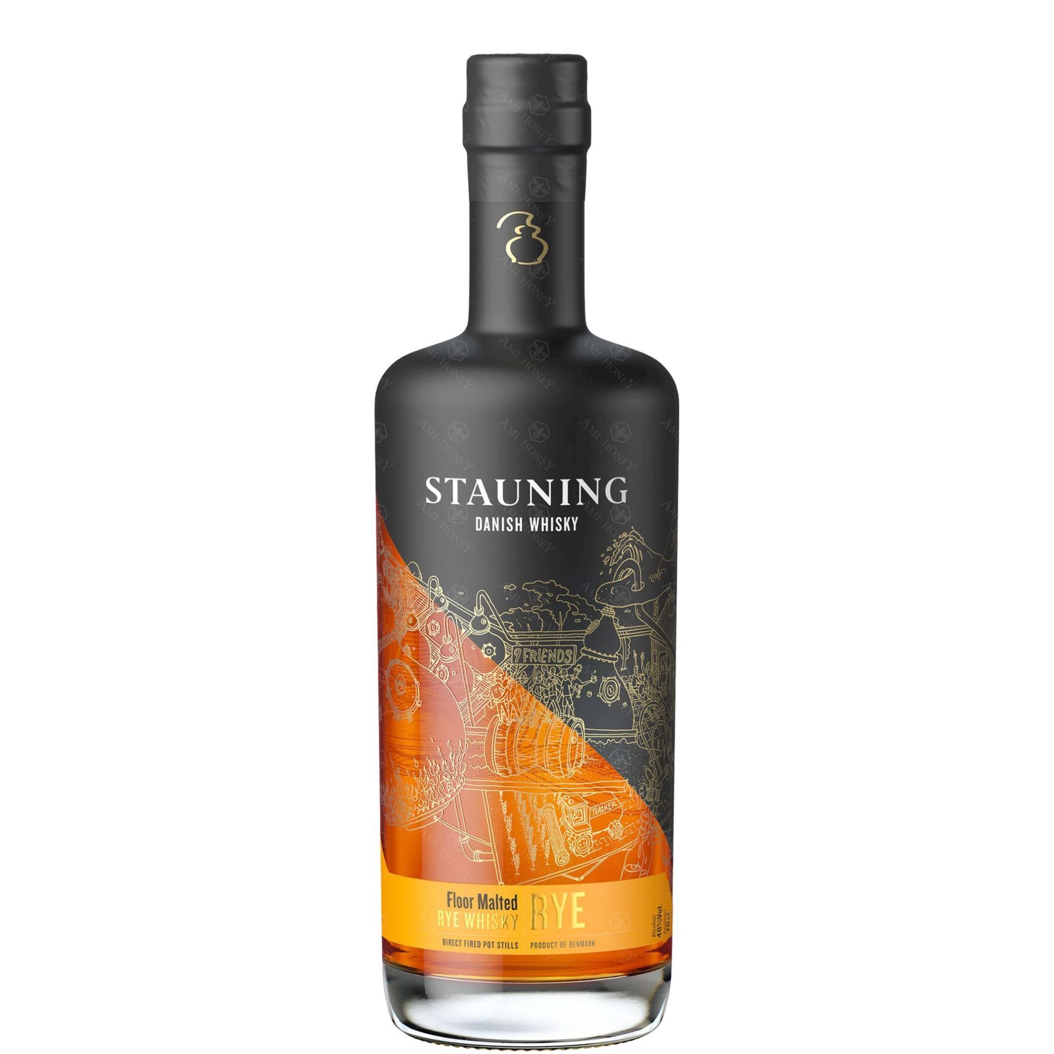 ウイスキー STAUNING Floor Malted Rye 700ml Stauning Floor Malted Rye Whisky - Spirits