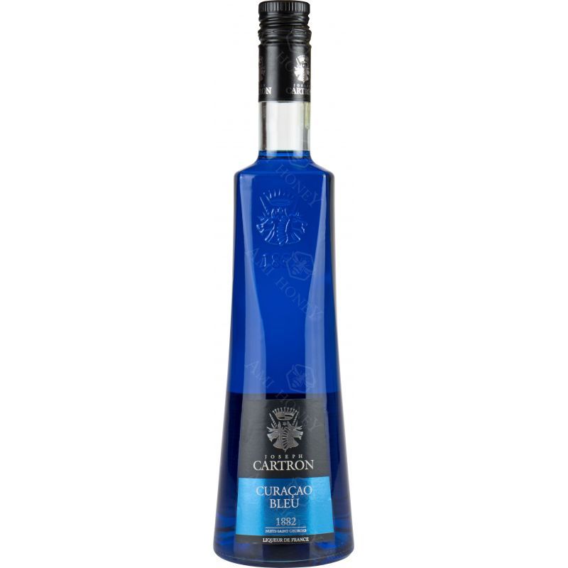 Liqueur Joseph Cartron Curaçao Bleu 700 ml - Francuski likier pomarańczowy