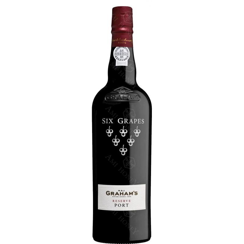 Grahams Six Grapes Reserve Port 750 ml - Portugalskie wino likierowe typu Porto