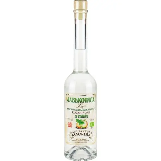 Okowita Maurera Jabłkowica z Łącka z miętą Bio 2013 500 ml